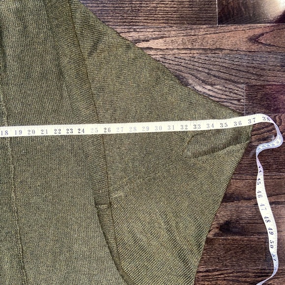 Zara Army Green Knit Shrug Sweater Women’s Size Medium. - Picture 6 of 7